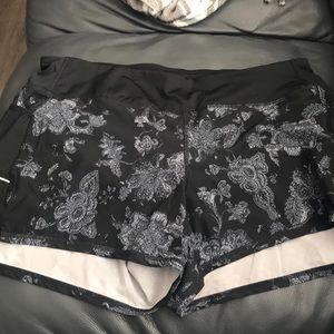 NWOT Athletic Shorts in printed floral